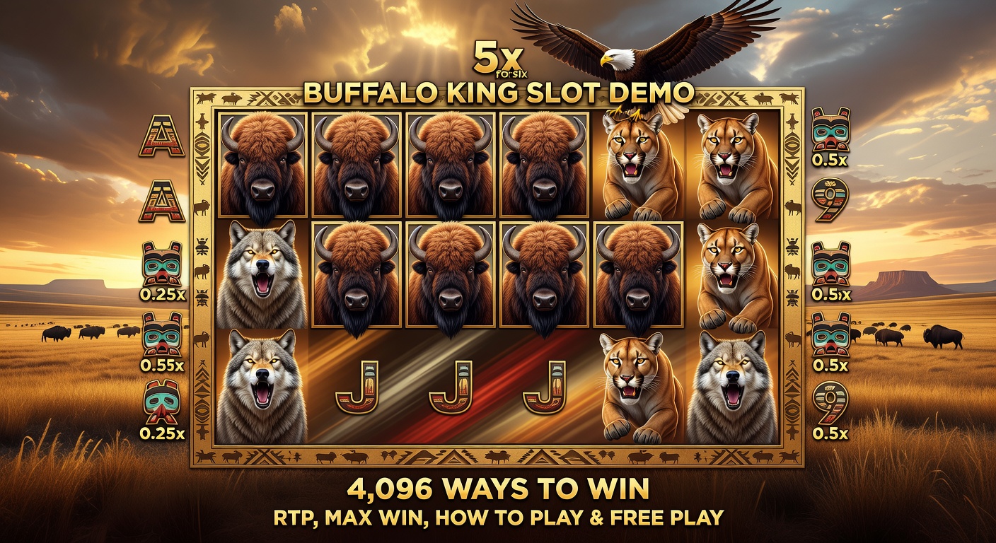 Buffalo King Slot Demo — Honest Review, RTP & Volatility