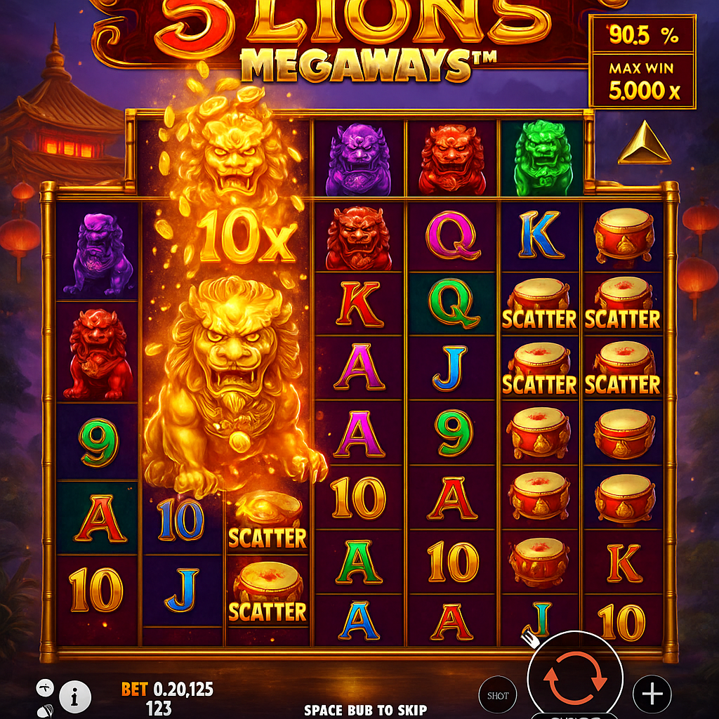 5 Lions Megaways Slot Demo — Honest Review, RTP & Volatility