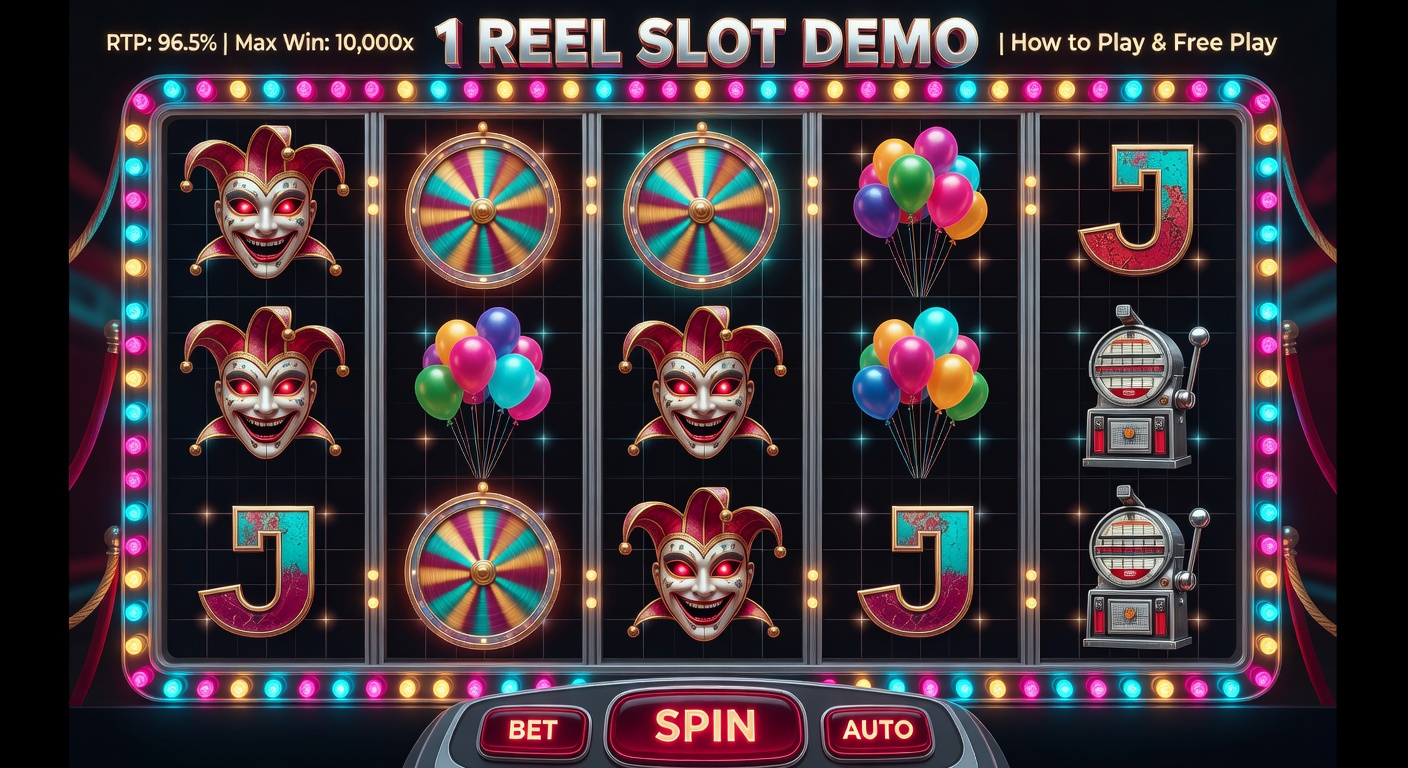 1 Reel Slot Demo — Honest Review, RTP & Volatility