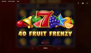 40 Fruit Frenzy Demo & Review 2025 Kenya ᐈ Play for Free